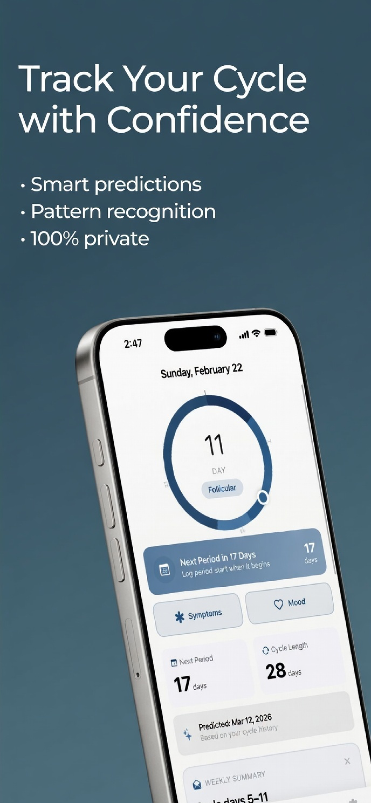 Bloom App - Track Your Cycle